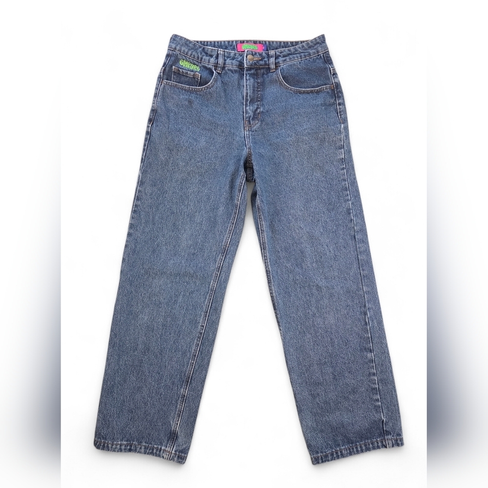 Vintage Y2K Empyre Straight Leg Baggy Relaxed Jeans Size 6 100% Cotton Skater